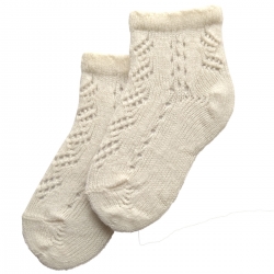 Condor High Quality Spanish Baby Ivory Socks For Boys And Girls