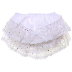 Baby Girls Sparkle Lace Frilly Panties