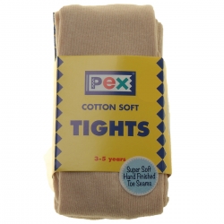 Tan Or Light Caramel Colour Plain Tights from PEX