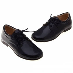Really Nice Pretty Originals Boys Navy Shoes In Patent Leather