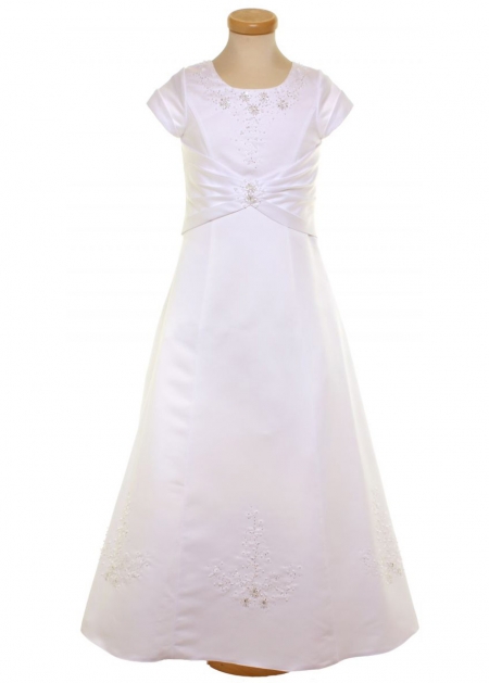 High Quality Beautifully Beaded Dress For Communion