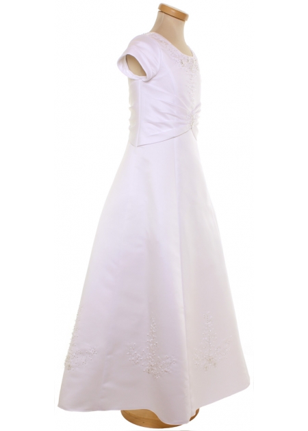 High Quality Beautifully Beaded Dress For Communion #3