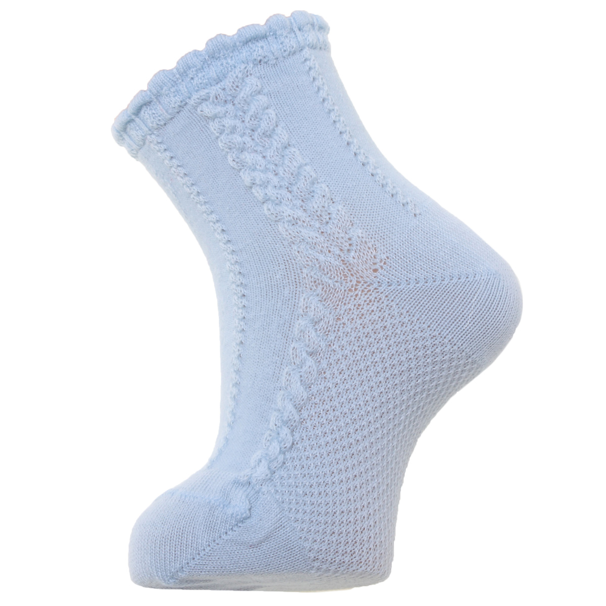 Spanish Condor Baby Blue Dress Socks