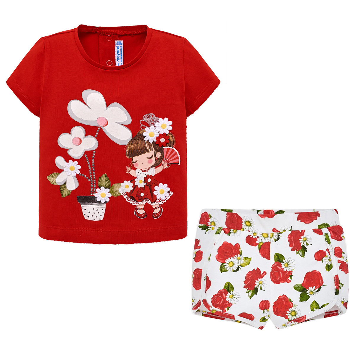 red t shirt for baby girl