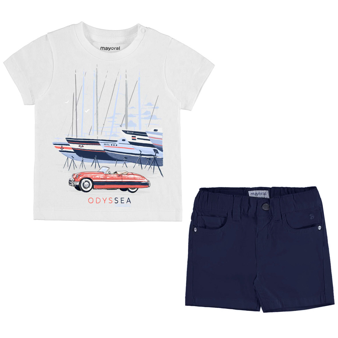 baby boy navy chinos