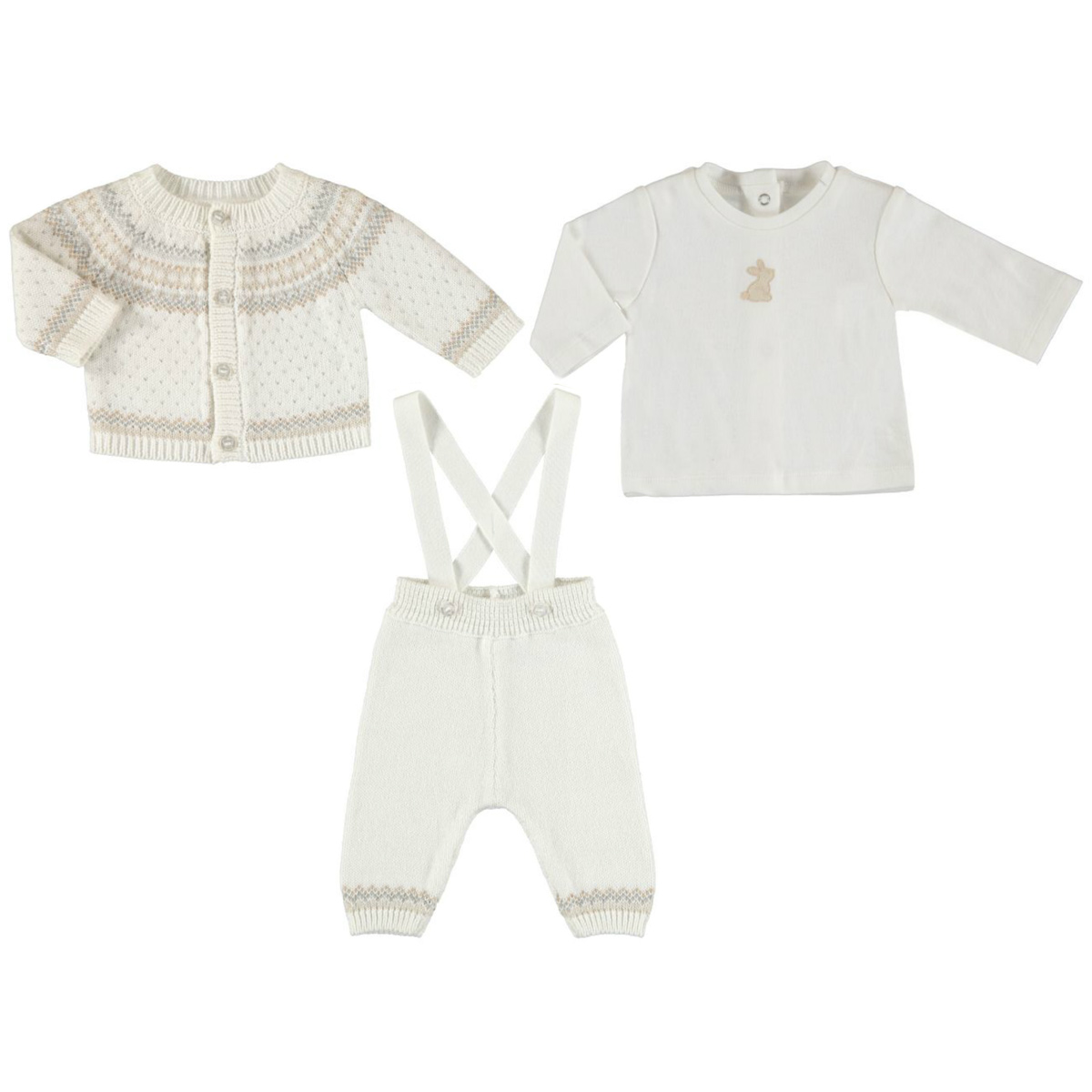 baby boy knitted set