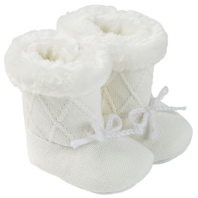Mayoral Baby Girls Knitted Off White 