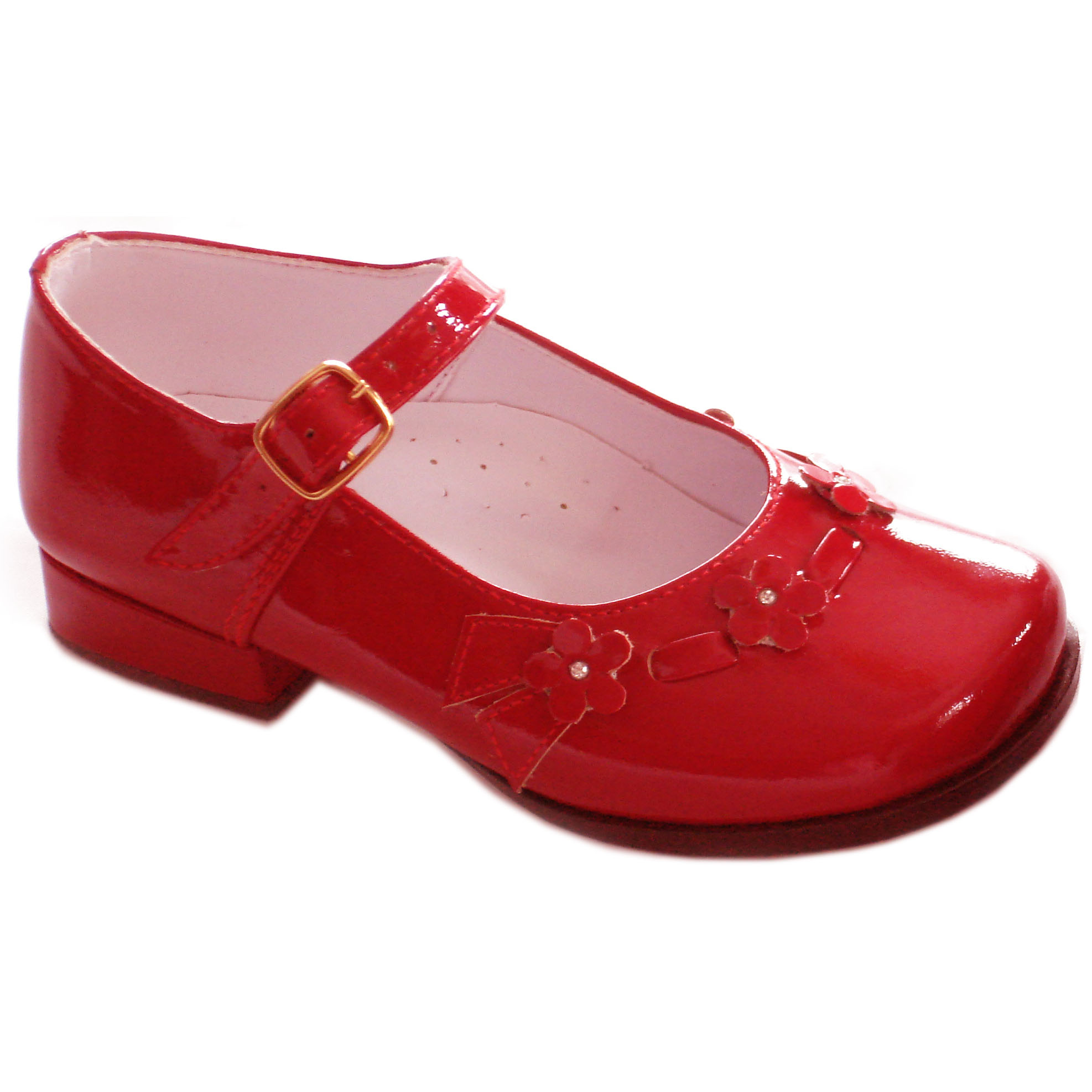 SALE Girls red patent Mary Jane shoes 