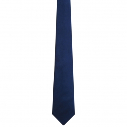 Boy tie in navy in patterned fabric