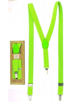 Girls And Boys Pistachio Green Braces From 6 to 13 Years