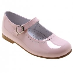 Girls Pink Patent Mary Jane Shoes
