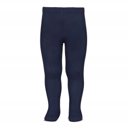 Condor Plain Navy Knit Tights