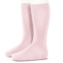 Condor Knee High Pink Socks Made in Spain