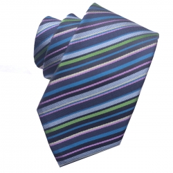 Boys Fashion Tie In Muiticolours Diagonal For 3 To 7 Years