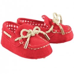 Mayoral Baby Boys Red Moccasins Pram Shoes