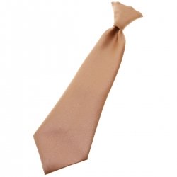 Baby And Toddler Boys Light Brown Tie 6 Months To 4 Years