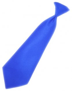 Baby boys tie in royal blue 6 Months To 4 Years