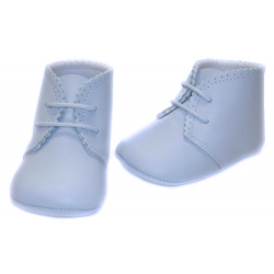 Spanish Cuquito Baby Boys Shoes In Baby Blue