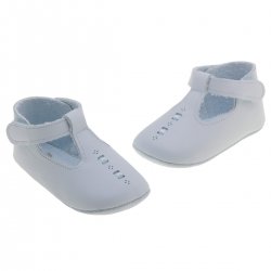 Baby Girls and Boys Blue Cuquito Shoes