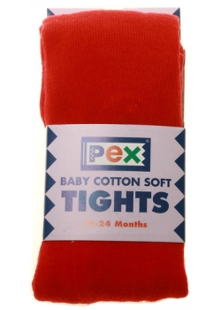 PEX Winter Red Tights For Babies and Toddlers