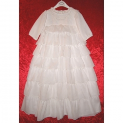 140 Sarah Louise girl white christening gown