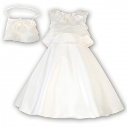 Ivory Bridesmade Dress With Handbag By Sarah Louise