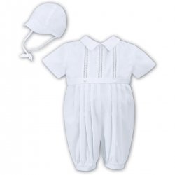 Sarah Louise Baby Boys White Christening Outfit