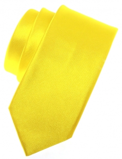 5 To 16 Years Bright Yellow Boys Tie