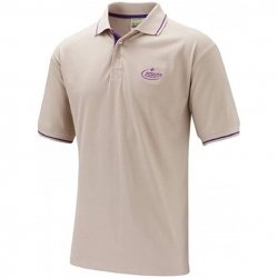 Network Scout Leader Tipped Polo Shirt Stone Colour