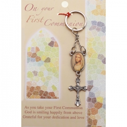 Communion Gift Keyring On Gift Card