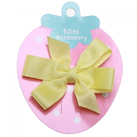 Lemon Yellow Boutique Bow