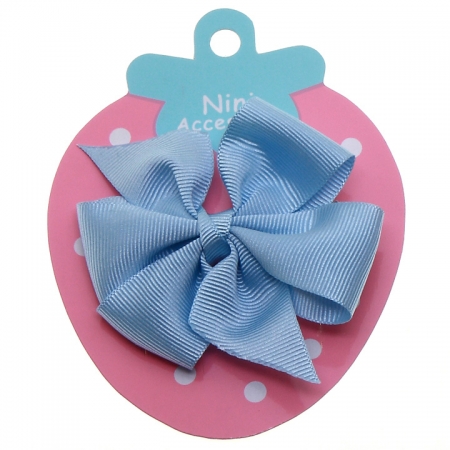 Sky Blue Boutique Bow Large Grosgain Ribbon