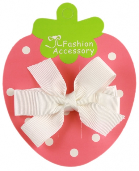 White Boutique Hair Bow