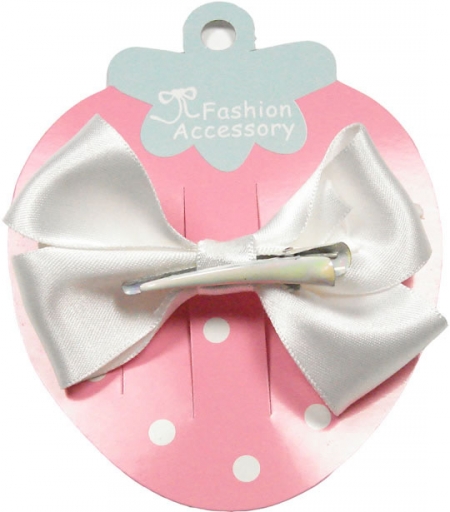 One large white hair bow #2