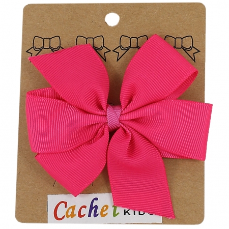 Large Boutique Fuchsia Bow