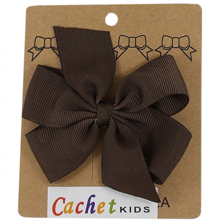 Large Boutique Brown Bow
