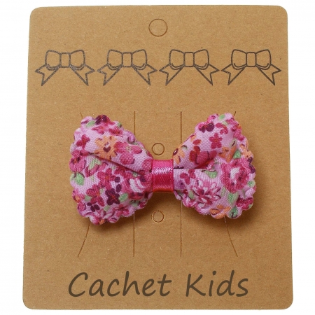 Lilac Floral Hair Bow