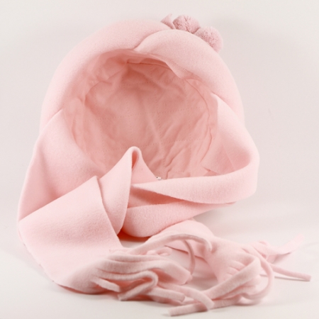 Spanish Albero Girls Winter Hat And Scarf Set With Pom Pom #4