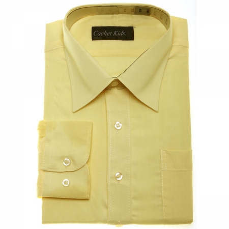 Boys Formal Shirt Boys Yellow Shirt