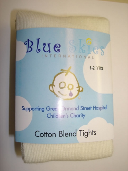 Plain Ivory Tights Support Great Ormond Street Hospital