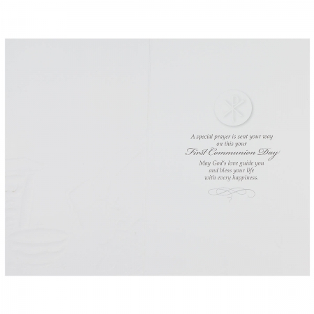 Boys On Your First Communion Day Gift Card #2
