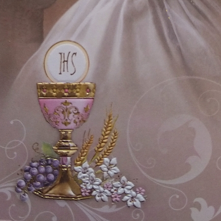 For You Dear Daughter On Your First Communion Card #3