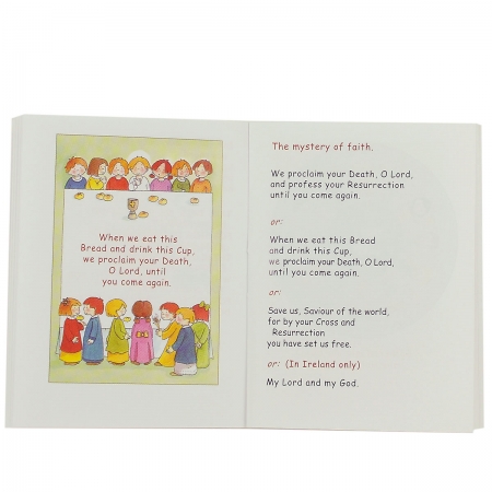 For You Dear Son Communion Card With Colour Illustrated Communion Book #4