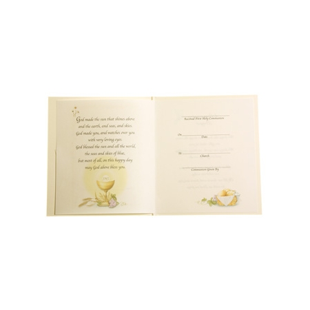 Handcrafted Remembrance of My First Communion Keepsake card #3