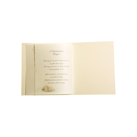Handcrafted Remembrance of My First Communion Keepsake card #4