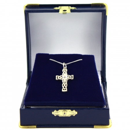 Crucifix Chalice Communion Necklace With Gift Box