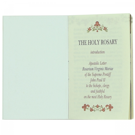 White Communion Pearl Rosary With Instructions Booklet In Presentation Gift Pack #2