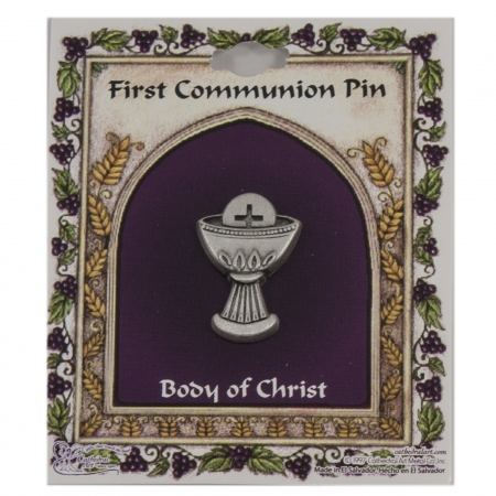 First Holy Communion Pin Chalice