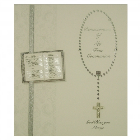 Remembrance Of My First Communion Keepsake Card
