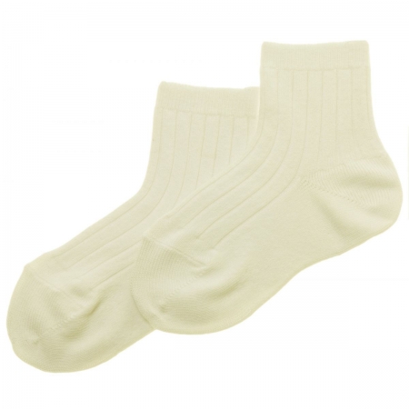 Baby Boys Ivory Dress Socks